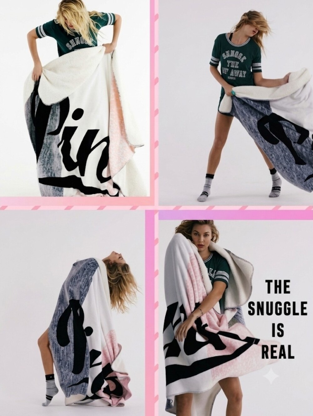 Victoria Secret PINK Shepra Blanket ☆☆RARE ☆☆ | Read Description